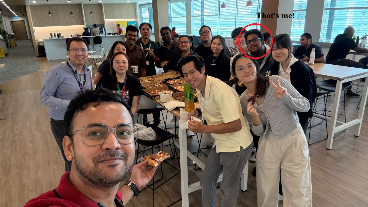 Bhanuka at Bosch internship